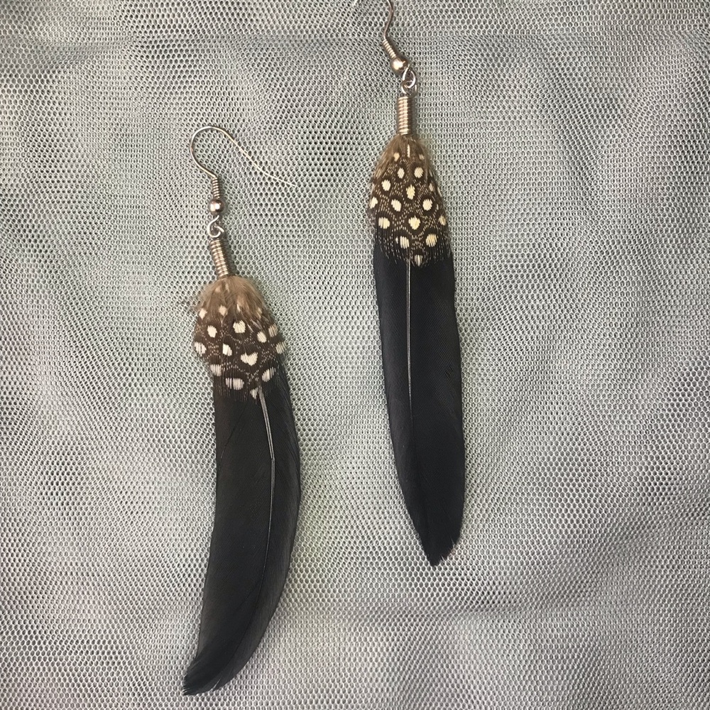 Bohemian Feather Earrings